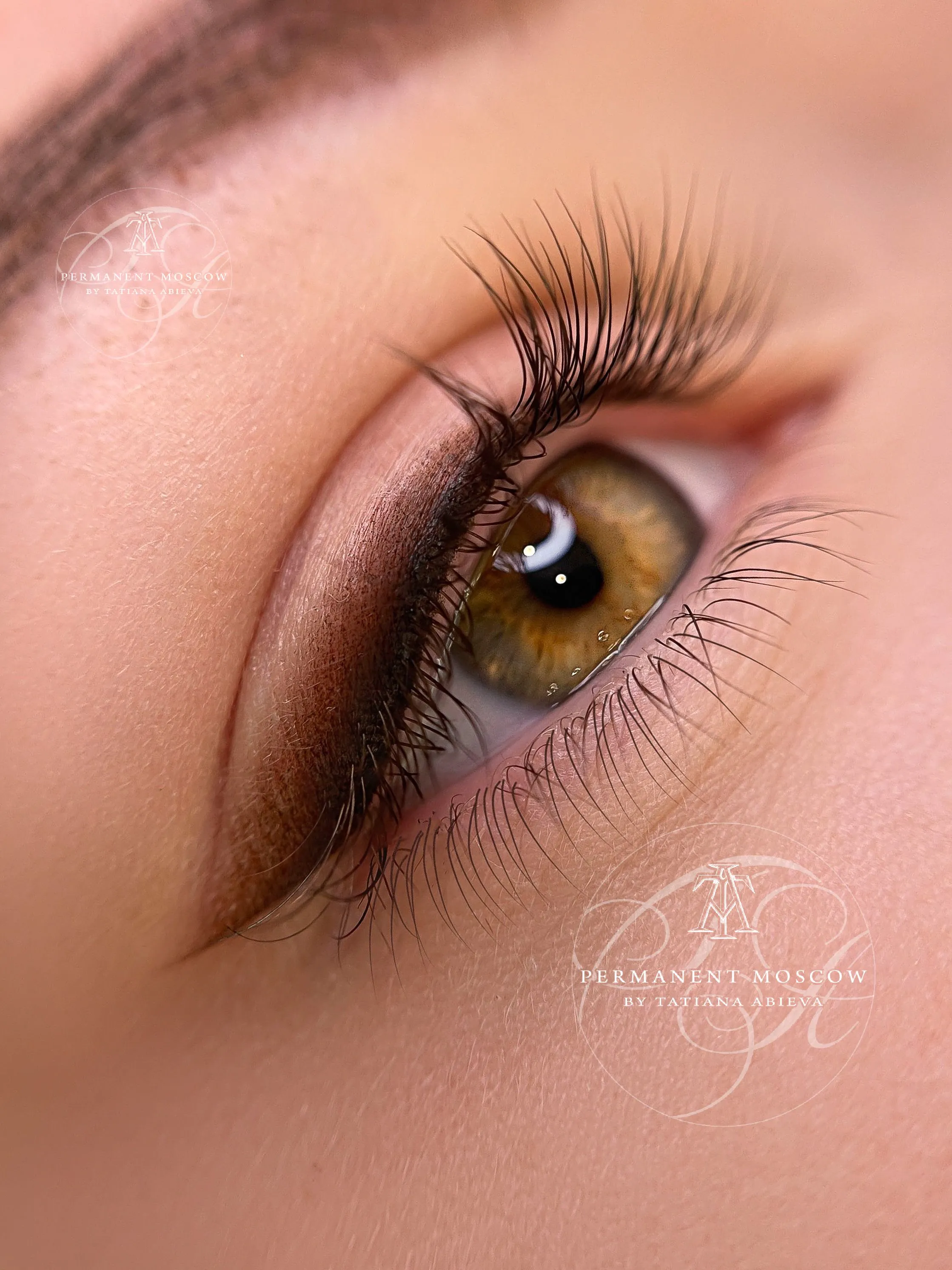 перманентный макиях глаз в студии Татьяны Абиевой